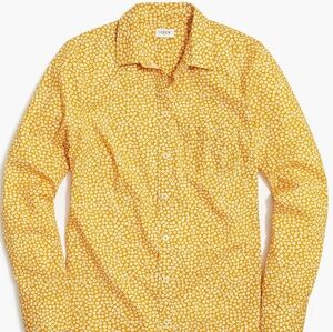 J. Crew Floral Button Down Shirt